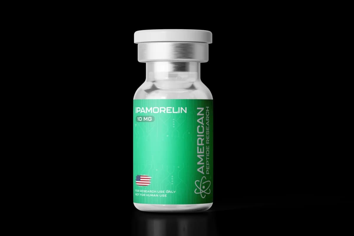 Ipamorelin 10mg vial in GH Pulse Duo